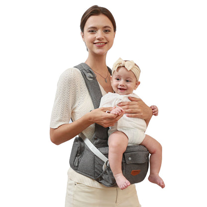 Ergonomic 3-in-1 Baby Carrier and Hipseat